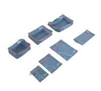 Generic Packing Cubes Organizador de Maletas Antidesgarros para Viajes, Juego de Almacenamiento de Viaje Duradero para Equipaje con Bolsa para Zapatos, Juego de Bolsas Esenciales de Viaje (DE verde)