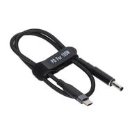 Generic Paladio de Carga Durable del Cordón 100W del Ordenador Portátil con el Material de la Trenza para el Uso del Viaje y de la Oficina (JD0604 (0,5 Metros))