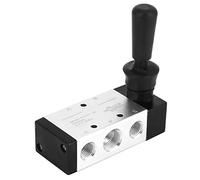 Generic Palanca Manual PT3/8 4H310-10 Válvula Mecánica Neumática para Control de Aire en Talleres Industriales Aleación de Aluminio para Control de Precisión