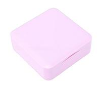 Generic Paleta de Acuarela Portátil, Paleta de Pintura Ligera de 24 Pozos para Creación de Arte en Interiores y Exteriores, Uso Versátil para Gouache y Acrílico, Plástico, Morado Rosado