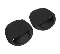 Generic Paleta de Entrenamiento de Natación Diseño Ergonómico de Silicona Negra Mejora la Propulsión para Nadadores Material: PP Color: Negro (Grande)
