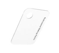 Generic Paleta de Mezcla Acrílica, Juego de Herramientas de Espátula Inoxidable, Ideal para Colores Personalizados, 5,9 Pulgadas, para Estudiantes de Maquillaje, Arte de Uñas y Otros Propósitos