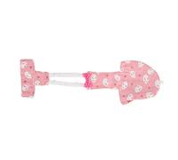 Generic Pañal para Pájaros para Miniloros, Bonito Traje de Vuelo de PVC Lavable con Correas Elásticas para los Hombros para un Uso Cómodo (M Conejo Rosa)