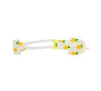 Generic Pañal para Pájaros para Miniloros, Bonito Traje de Vuelo de PVC Lavable con Correas Elásticas para los Hombros para un Uso Cómodo (M piña)