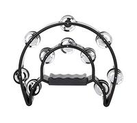 Generic Pandereta Doble Jingles para Instrumento Musical de Percusión, Pandereta de Campana de Ejercicio de Coordinación para Niños, de Plástico de Alta Calidad para Reuniones Familiares, Varios