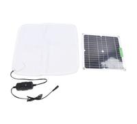 Generic Panel Solar de Ahorro de Energía, Almohadilla Térmica para Mascotas, 12V, 50W, Calentamiento Uniforme Rápido, Manta Suave Calefactora para Mascotas para Paseos en Coche