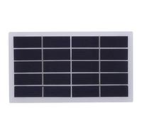 Generic Panel Solar de Polisilicio de 2W y 5V, Liviano para Proyectos de Bricolaje, Hecho de Material Duradero, 173x99x2MM (Pinza 2W 5V+)