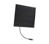 Generic Panel Solar Portátil 3W 6V Mini Cargador Solar de Alta Eficiencia para Iluminación de Jardín Al Aire Libre Diseño Respetuoso con el Medio Ambiente
