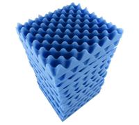 Generic Paneles Acústicos de Espuma de Huevo para Aislamiento de Sonido en Home Studio Theatre KTV, Material Ecológico, 12 Piezas de 11,8 Pulgadas, Adecuados para Oficina (BLUE)