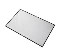 Generic Pantalla de Portátil, Pantalla de Al Aire Libre Duradera para Transportar Poliéster 16: 9 Instalación Fácil con Ganchos para Cine en Casa para Acampar (60 Pulgadas)