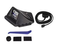 Generic Pantalla HUD para Coche, Medidor GPS OBD Multifunción de Modo Dual con 4 Alarmas para Vehículo, Negro, Fácil Instalación, Apto para Todos los Modelos de Coche