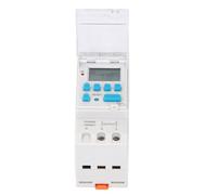 Generic Pantalla LCD Temporizador Programable de 7 Días para Ahorro de Energía Control Automático de Luz 1 Interruptor Temporizador