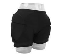 Generic Pantalones Cortos Protectores Protector de Cadera de esquí de Nailon y EVA con Tecnología Transpirable Dry Acolchado Trasero Ligero del Coxis para Esquiar, Patinar, Hacer Snowboard, Adultos
