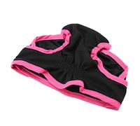 Generic Pantalones de Poliéster para Perros Femeninos, Ropa Interior Fisiológica Suave para Pañales Sanitarios para Cachorros, Adecuados para Perros Pequeños, Medianos y Grandes, XS