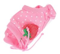 Generic Pantalones Fisiológicos Lavables Talla XL de Encaje para Perros Ropa Sanitaria Prevención de Embarazo para Perros Machos en Celo y Uso Hogar