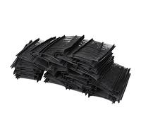 Generic Paquete de 10000 Pasadores de Sujeción de Etiqueta de Precio de Tela Universal de PP Económicos para Pistolas Etiquetadoras, Color Negro/transparente, 15mm-75mm (50MM)