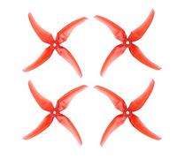 Generic Paquete de Hélice Emax de 4 Palas Duradero de 2,8 Pulgadas para Rendimiento de Vuelo de Drones RC CW CCW 2 Piezas