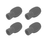 Generic Paquete de Puntas de Práctica de Baquetas de Silicona Duraderas para Tambores Más Silenciosos, 4 Baquetas Silenciosas para Bateristas Principiantes, Consejos de Práctica para Tambores sin