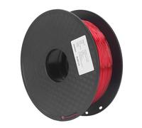 Generic Paquete sin Obstrucciones de Alta Dureza de 1,75 Mm de Filamento Flexible de TPU para Aplicaciones de Impresión 3D 1 KG (Rojo transparente)
