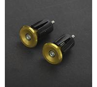 Generic Par de Tapones para Extremos de Manillar, Extremo de Barra de Bicicleta de Aleación de Aluminio para Bicicletas Plegables de Carretera de Montaña, Resistente a Mecanizado CNC Anodizado en