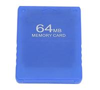 Generic Para Tarjeta de Memoria de 64 MB Solución de Almacenamiento de Juegos de Alta Velocidad Perfecta Para Todos los Juegos y Soporte FMCB1.966 Compacto y Duradero (BLUE)