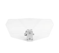 Generic Parabrisas Extensible para Motocicleta, Deflector de Viento, Ajustable Universal, ABS Aleación de Aluminio con Herrajes Metálicos para Motos Deportivas y Scooters (claro)