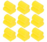 Generic Parachoques de Silicona Amarillo para Trombón 20 Piezas de 4 MM Accesorio Práctico de Silenciador para Instrumentos de Viento Reducción de Ruido y Protección para Práctica