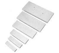 Generic Paralelos, Medición Paralela de Precisión 3/8~2-1/4in Rango de Ajuste 6 PCS Ajuste de Bloque Paralelo de Acero Conjunto Ajustable para la Inspección de Diseño STOP TRABAJE