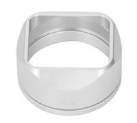 Generic Parasol Cuadrado de Aleación de Aluminio Que Mejora la Nitidez de la Imagen para la Compatibilidad del Filtro Externo de la Cámara X100VI X100V (Silver)