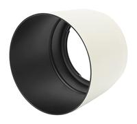 Generic Parasol Reversible para Lente de Cámara ET-83C Accesorios para Parasol de Lente ABS Mate para EF 100-400 Mm F/4.5-5.6L IS USM Blanco para Fotografía Nocturna