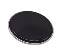 Generic Parche de Tambor Negro para Principiantes Y Profesionales, Repuesto de PVC Ligero Y Resistente Al Desgaste, 8inch