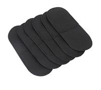 Generic Parche para Ojos de Ambliopía, Parches Suaves y Cómodos para el Tratamiento de los Ojos para el Estrabismo de la Ambliopía del Ojo Vago, 6 Piezas para Productos de Tratamiento de los (BLACK)