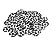 Generic Parches Bordados DIY, Pegatinas Prácticas para Ropa con Estampado de Fútbol, 100 Uds., 3cm, para Mantenimiento y Decoración