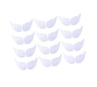 Generic Parches de Alas de Muñeca para Diseño de Vestuario único y Usos Decorativos en Varios Proyectos Familiares, 12 Unidades (Gold)