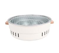 Generic Parrilla Compacta de Mesa para Barbacoa, Diseño Liviano de Acero Inoxidable para Cocinar y Acampar Fácilmente Al Aire