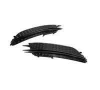 Generic Parrilla del Parachoques Delantero en Negro Brillante - Actualización Elegante para C7 2012-2015 - Embellecedor de la Parrilla de la Lámpara Antiniebla 4G0807681 4G0807682 - Accesorio ABS