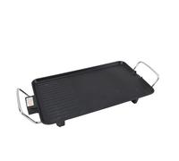 Generic Parrilla Eléctrica Antiadherente de 1350W, Parrilla Interior sin Humo para Cocinar en Familia, Aluminio de 19,3x9,1x3,5 Pulgadas