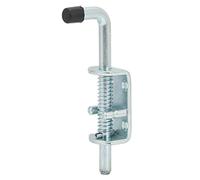 Generic Pasador de Pestillo con Resorte de 12x171 Mm, Acero Al Carbono Galvanizado, Perno de Barril, Diseño de Bloqueo por Giro para Remolque, RV, Caravana, Cobertizo, Puerta, Gabinete