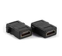 Generic Pase de Cable a Través de la Placa de Pared, Placa de Pared de Cable de Atraviesa 2 de, 2 Acopladores, 8 Tornillos de Montaje Cubierta de de de Doble Puerto con USB para y