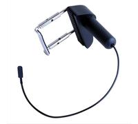 Generic Pastilla de micrófono de contacto piezoeléctrico con cable Pastilla de transductor piezoeléctrico Pastilla de violín para banjo