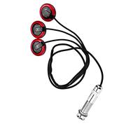 Generic Pastilla Piezoeléctrica Autoadhesiva con Clavija para Guitarra, Ukelele, Violín, Transductor de Micrófono para un Sonido Claro