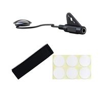 Generic Pastilla Piezoeléctrica para Micrófono con Cable, Transductor Piezoeléctrico Profesional de Buen Sonido para Guitarras Eléctricas, Bajos Y, Estándar