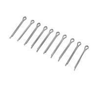 Generic Pastillas de Freno de Disco de Bicicleta, Pin de Bloqueo de Chaveta Dividida de Acero Inoxidable a Prueba de Herrumbre, Duradero, 10 Unids/set por Juego para Accesorios de Bicicleta