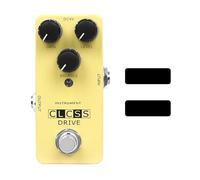 Generic Pedal de Efectos de Guitarra, Pedal de Sobrecarga de Distorsión con Bypass Verdadero, Respuesta de Amplificador de Tubo y E/S de 6.35 Mm para Guitarra Eléctrica