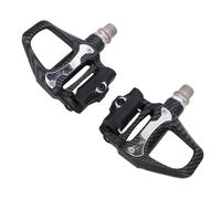 Generic Pedales Automáticos para Bicicleta de Carretera con Plataforma Cóncava Ancha para Mayor Estabilidad 2 Pedales Automáticos para Sistemas SL Rodamientos Sellados + Eje de Acero CR MO