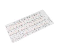 Generic Pegatina para Tecla de Piano Versión de Notación Duradera y Partituras 37 49 61 88 Teclas Pegatina Blancas para Herramienta de Música Profesional