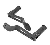 Generic Peguas de Pie de la Motocicleta, Clavijas para el Pie para Motocicletas Peguas de Autopista de Plegable Poje de la Trasero Pepes Traseros del Soporte del Reposapiés para la Estrella XVS950