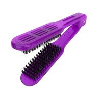 Generic Peine Alisador de Pelo Resistente a Altas Temperaturas con Ergonómico para un Estilo de Cabello Exquisito Rojo (Rosa roja)