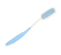 Generic Peine de Largo Duradero, Cepillo de Pelo Antideslizante para Personas con Artritis y Destreza Limitada, Plástico, Azul y Blanco (#2)