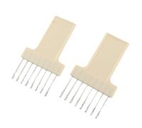 Generic Peine de Transferencia para Máquina de Tejer Duradero de 2 Piezas, Herramienta de 8 Agujas para KH260 KH230 KH270, Funcionamiento Suave para Mejores Resultados de Tejido